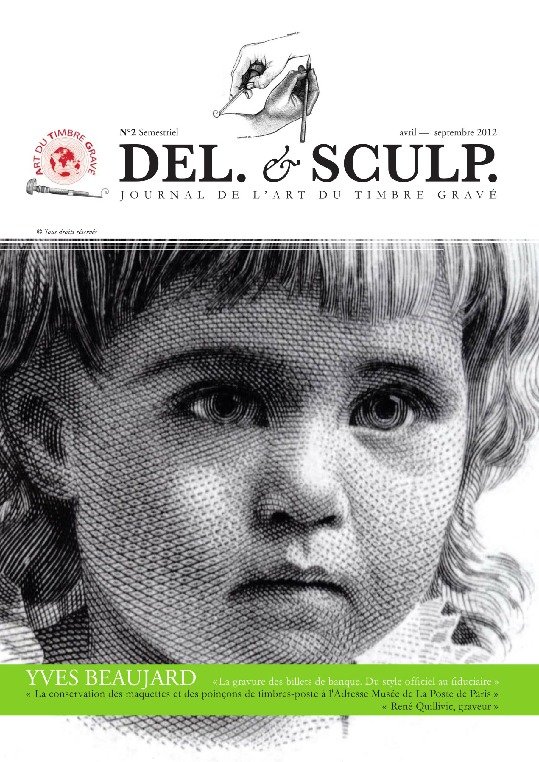 Parution de la revue « Del. & Sculp » n° 2 en avril 2012