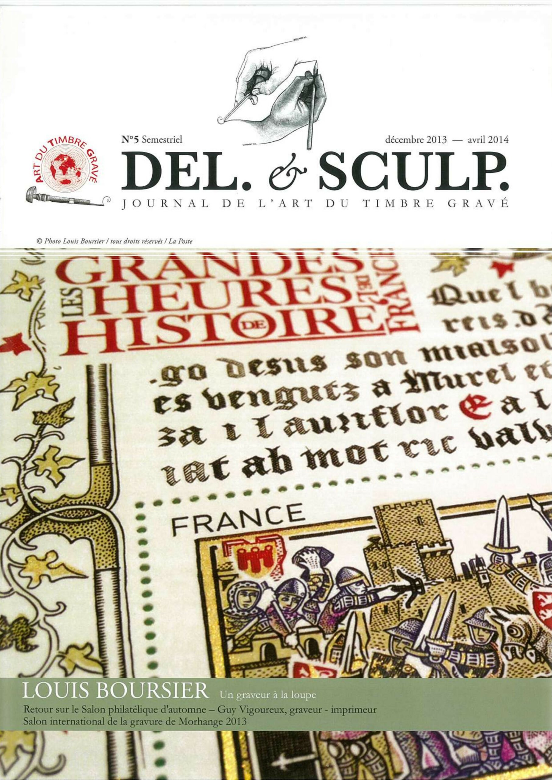 Del. & Sculp. N° 5 décembre 2013 – avril 2014