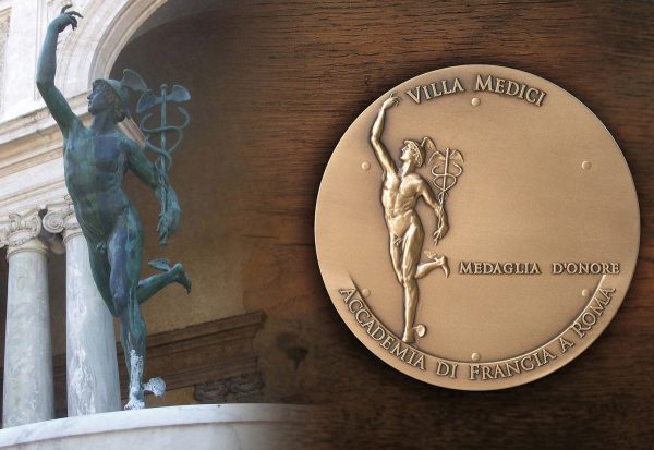 Nicolas Salagnac, médaille Académie de France à Rome, Villa Médicis, revers, édition Arthus-Bertrand, 2008 (© N. Salagnac)