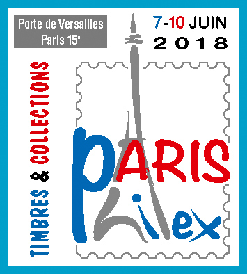 Logo du salon Paris-Philex 2018 (© CNEP/Arlys création)