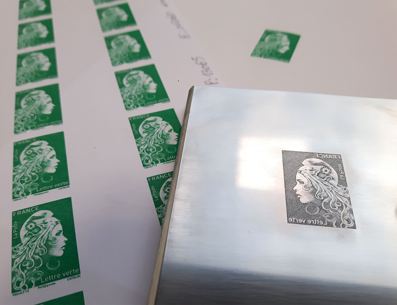 Album photo autour de la nouvelle Marianne