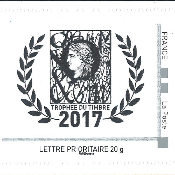 Collector Phil@poste de 4 timbres pour la 27ème cérémonie des Trophées du Timbre 2017 remis le 7 juin 2018 (détail) (© Phil@poste)