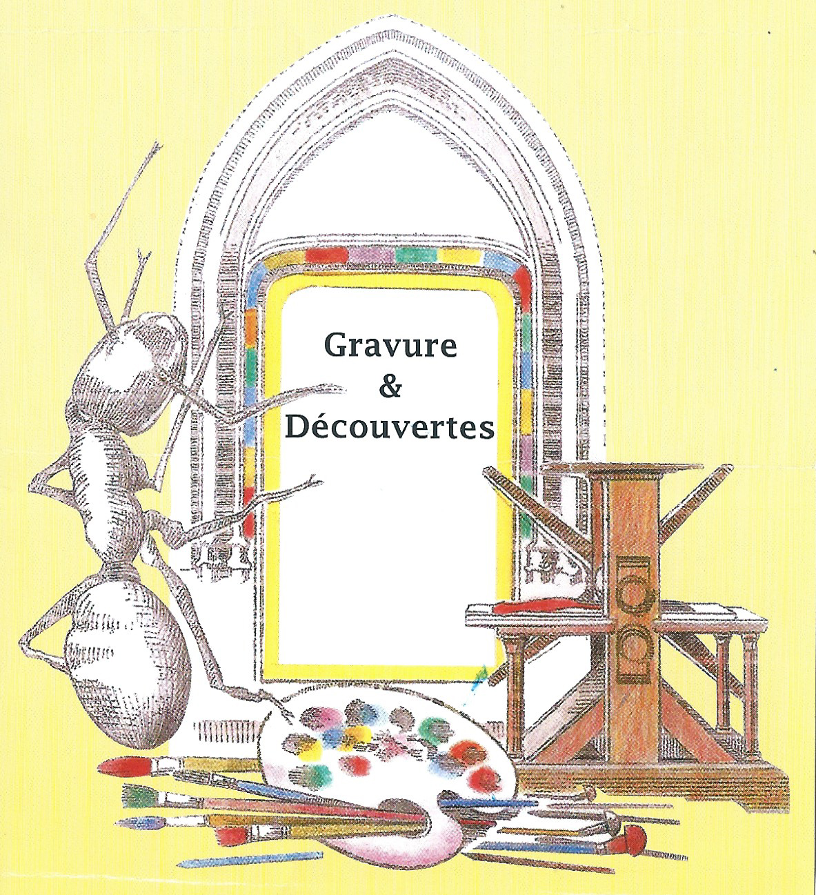 Marie-Noëlle Goffin ouvre au public son atelier de gravure