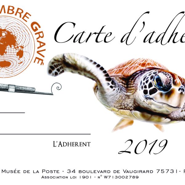 Carte de membre 2019 illustrée par Nadia Charles (© ATG/N. Charles)