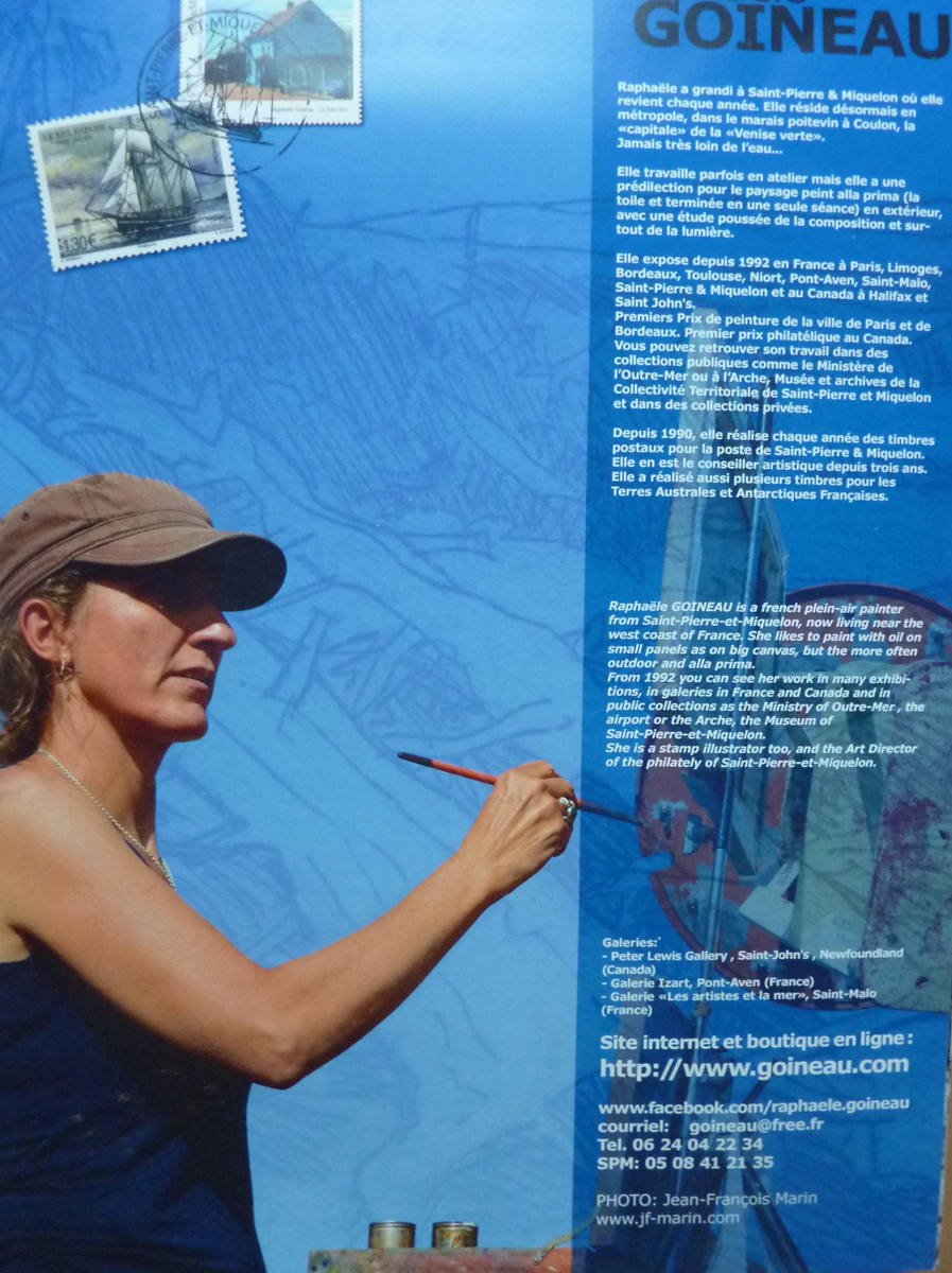 Raphaële Goineau nommée Peintre Officiel de la Marine (POM)