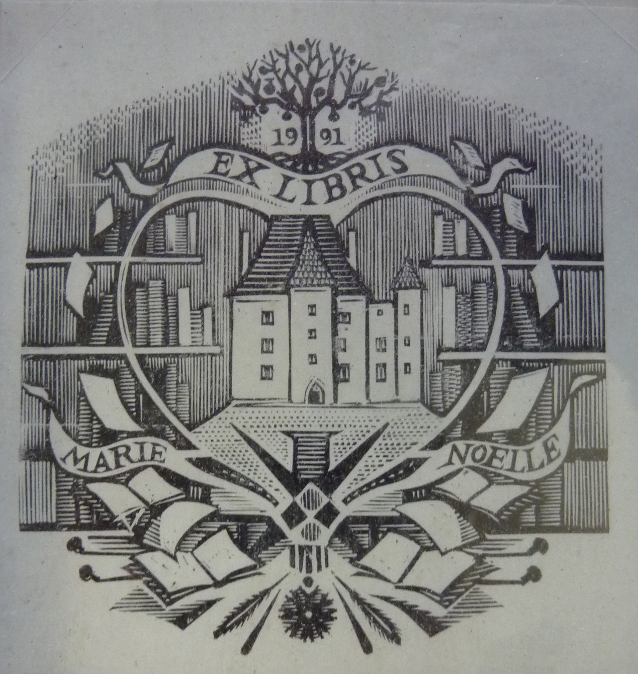 Marie-Noëlle Goffin expose ses gravures à Moulins, Allier