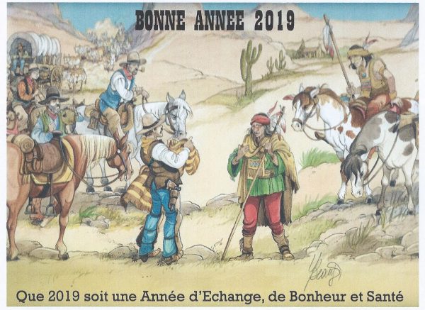 Carte de vœux 2019 d'Yves Beaujard (© Y.Beaujard)