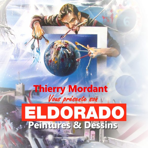 Thierry Mordant, affiche de l'exposition Eldorado, Lille, 2019 © T. Mordant