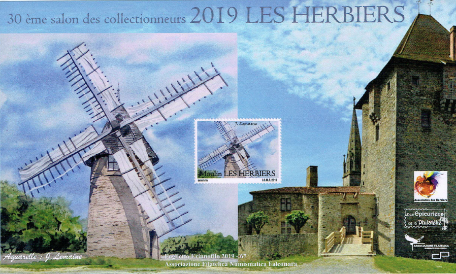 Joël Lemaine présent au Salon des collectionneurs des Herbiers le 29 septembre
