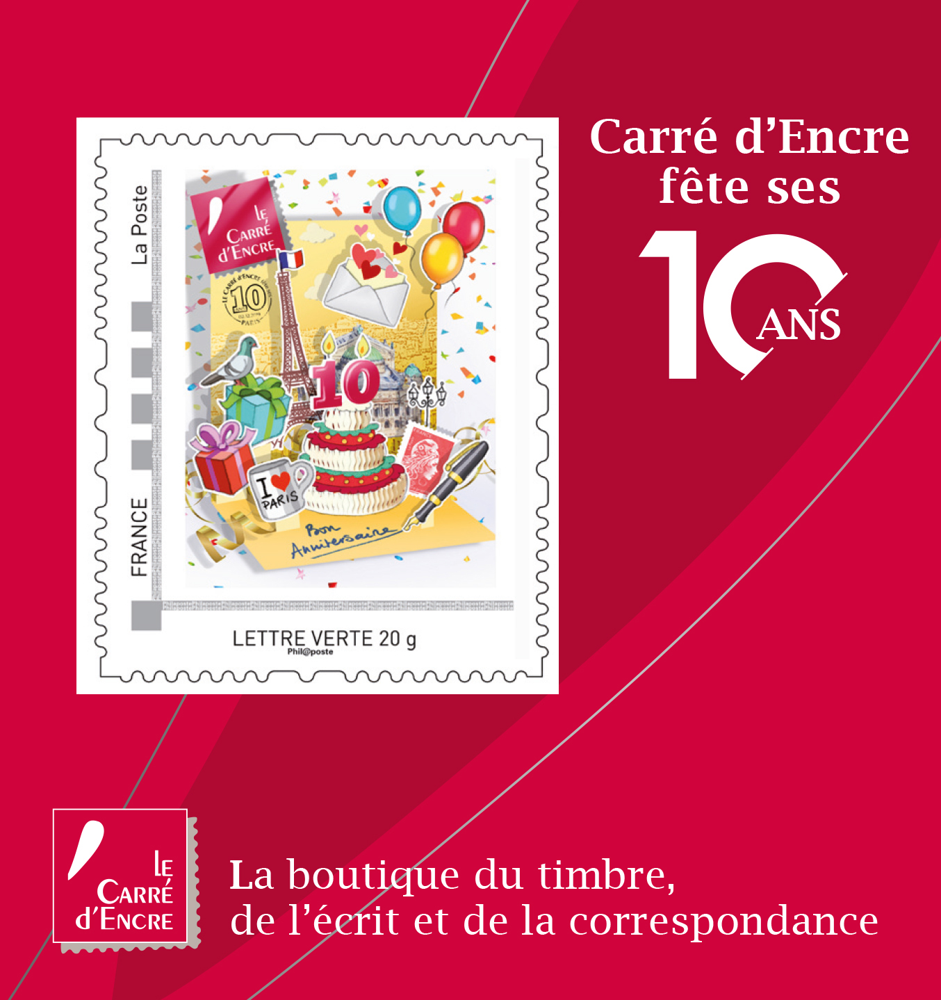 Sophie Beaujard, Christelle Guénot et Isabelle Simler fêtent les 10 ans du Carré d&rsquo;Encre