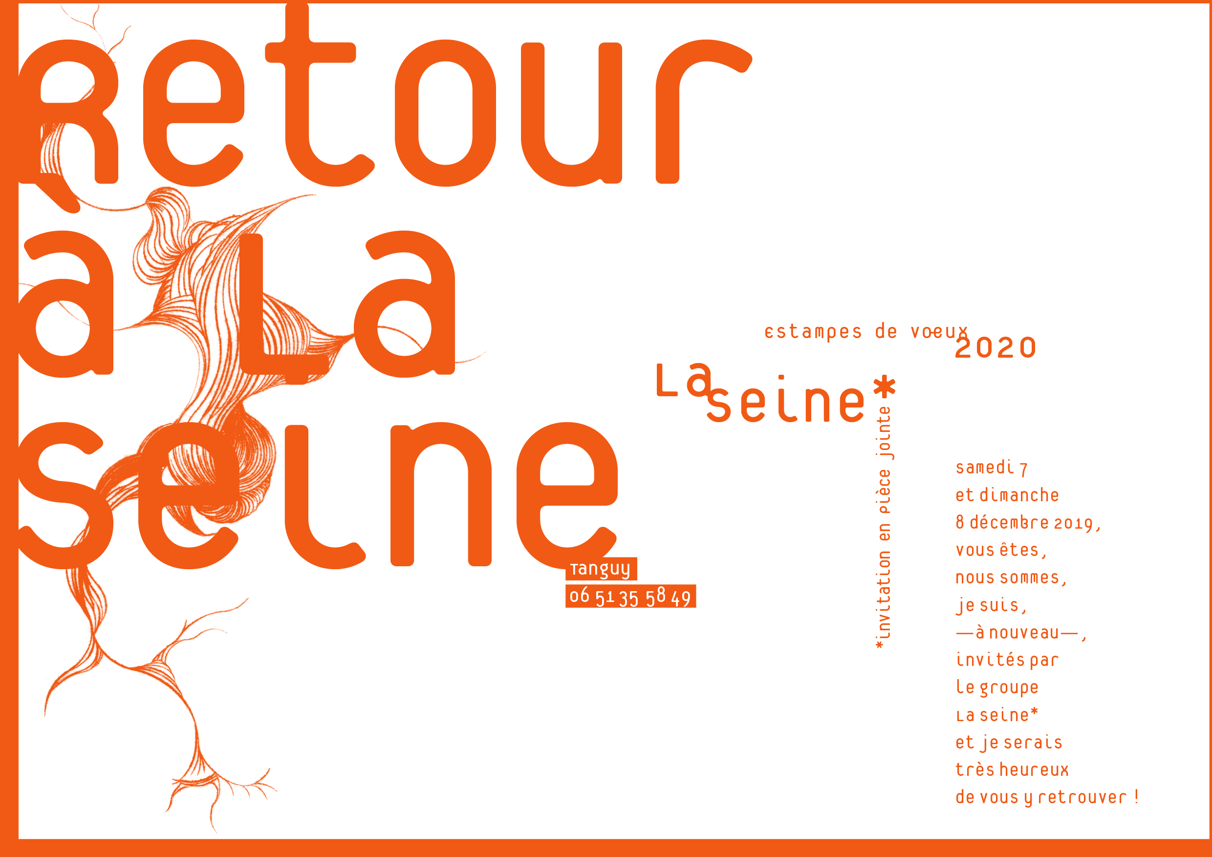 Tanguy Besset expose à Paris avec le groupe des artistes La Seine