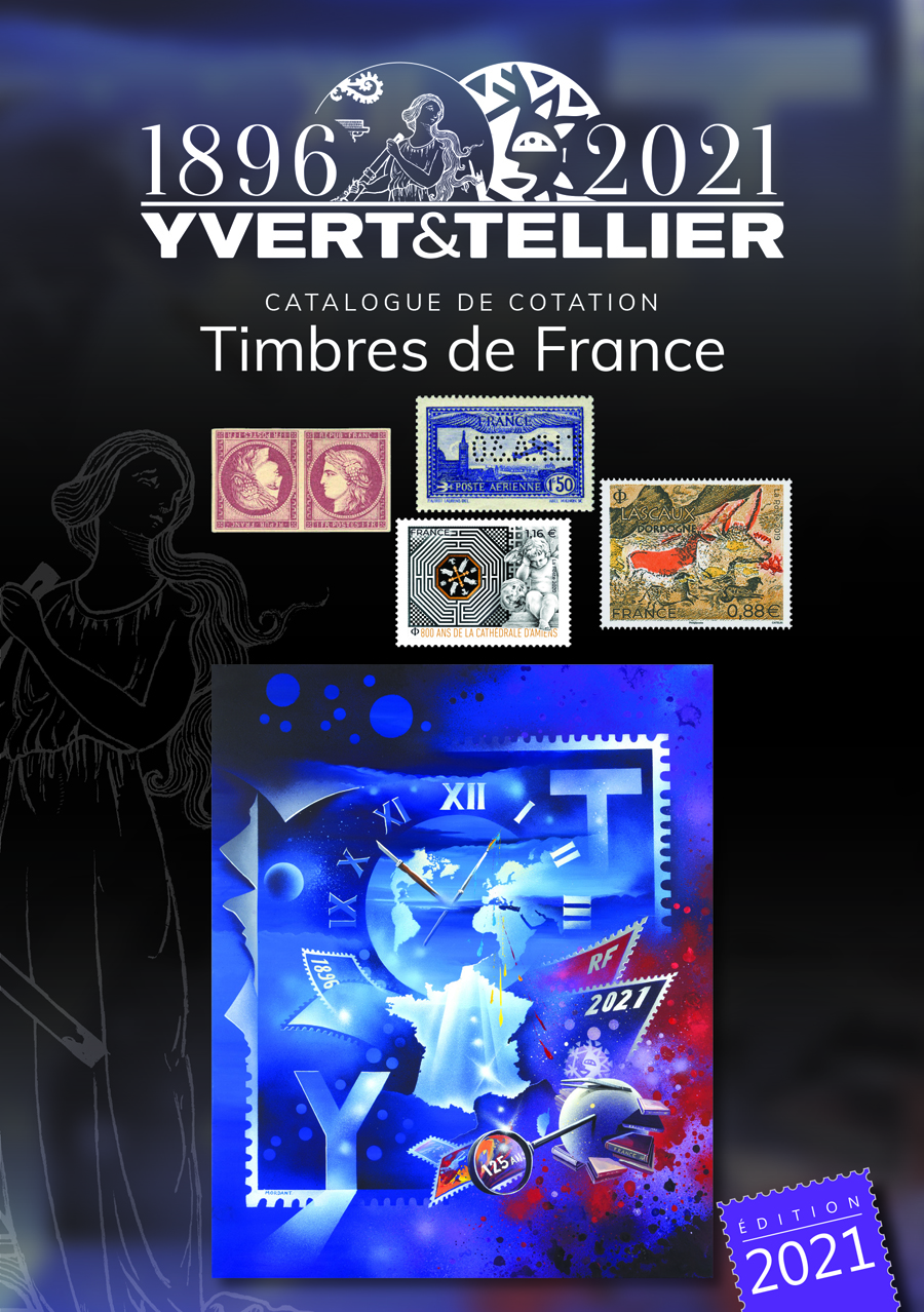 Les éditions Yvert et Tellier fêtent le 125ème catalogue de timbres de France Art du Timbre Gravé