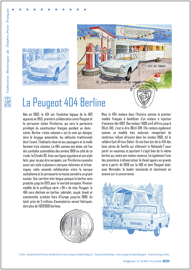 Document philatélique 404