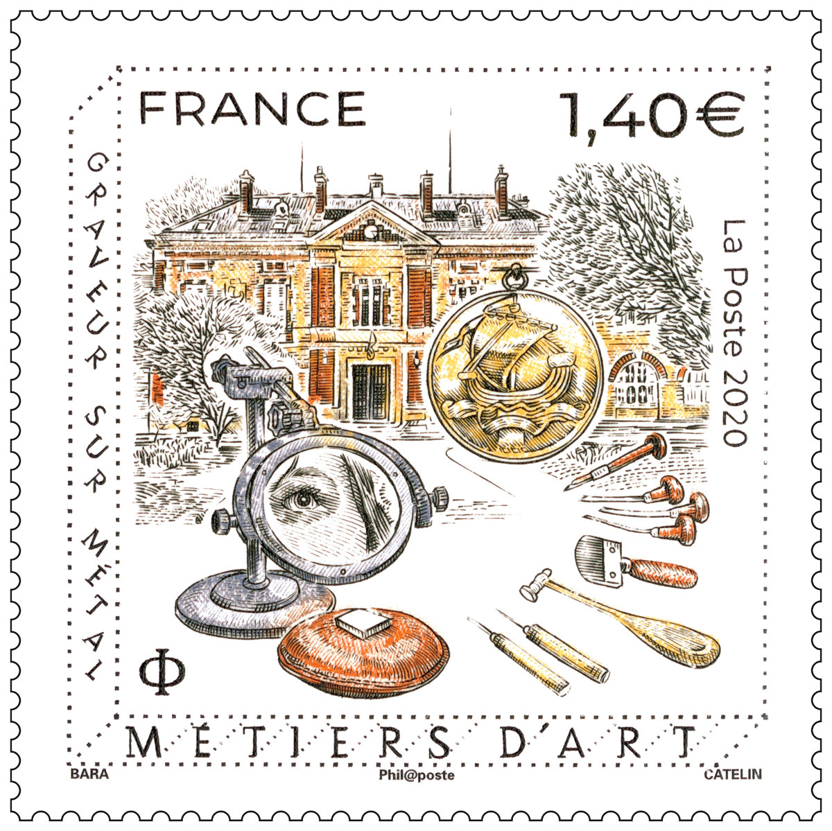 L'art du timbre-poste gravé en taille-douce inclus à l'inventaire