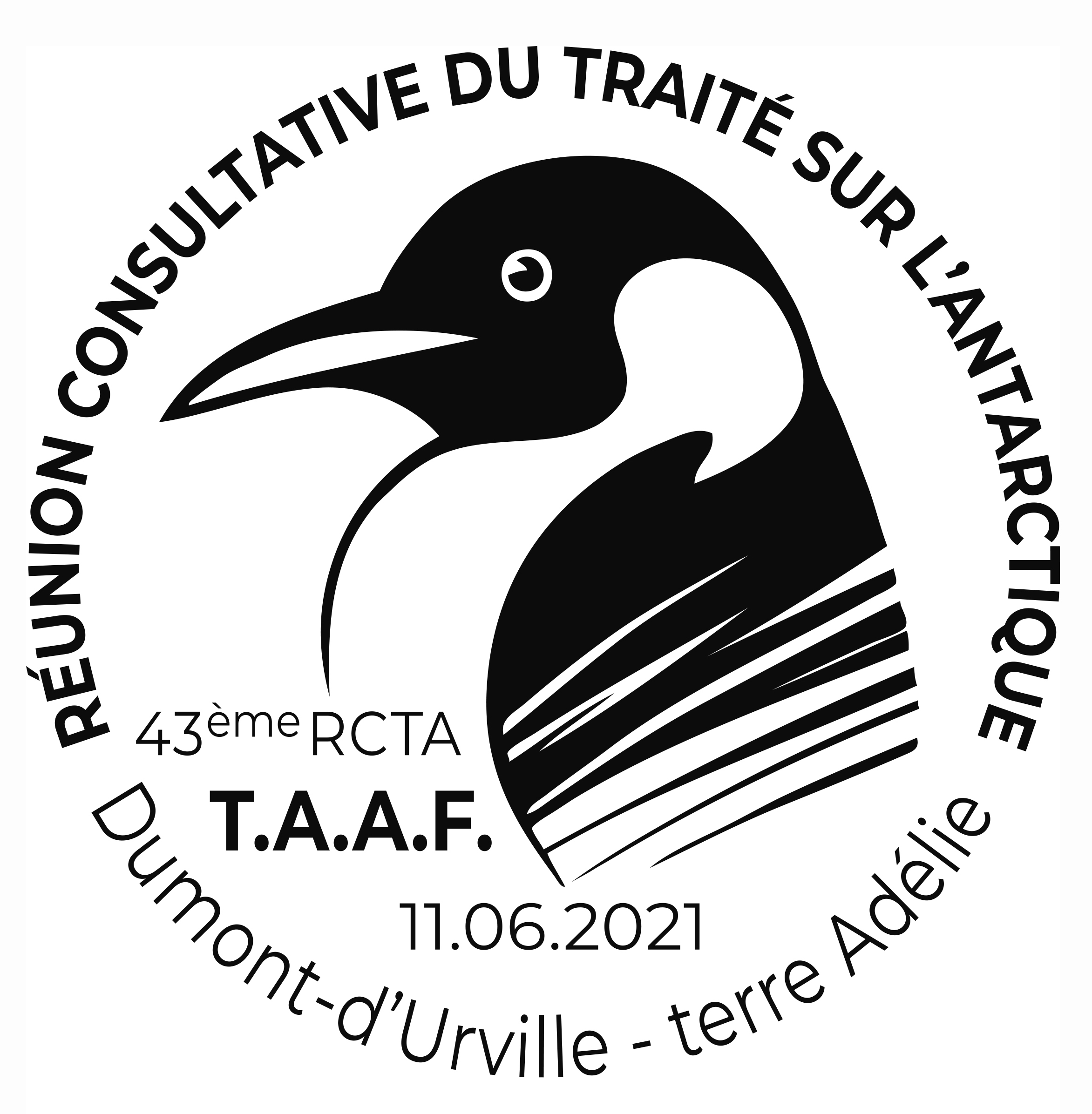 Sophie Beaujard dédicace le timbre des TAAF « Traité de l&rsquo;Antarctique 2021 »