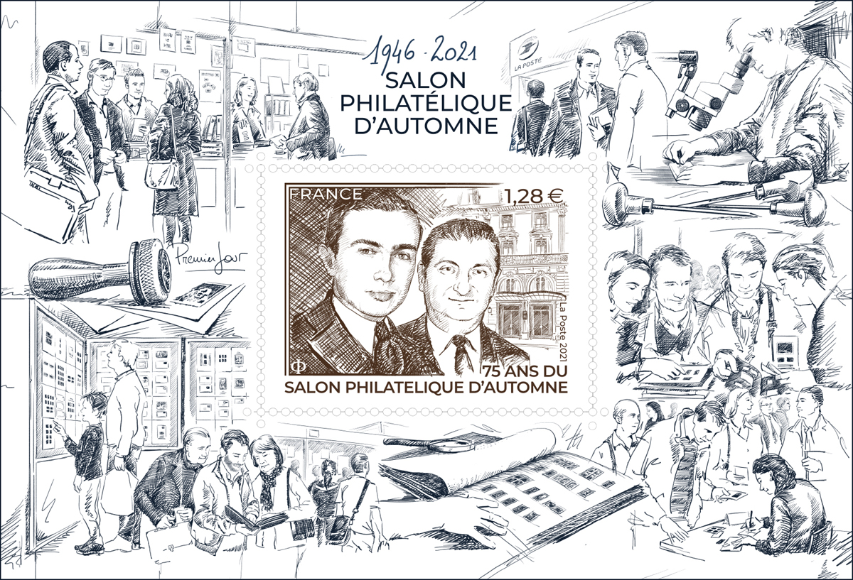 Art du Timbre Gravé présent au Salon philatélique d&rsquo;Automne 2021