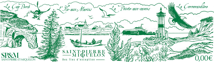 Art du Timbre Gravé présent à Saint-Pierre-et-Miquelon