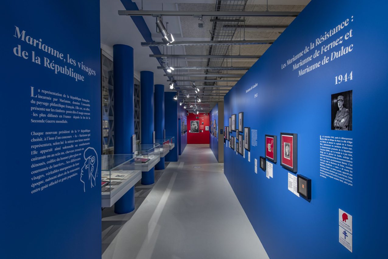 « Marianne, les visages de la République » au Musée de la Poste, Paris, collections permanentes