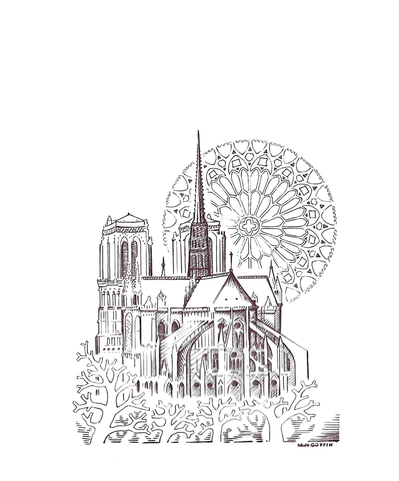 Gravure ATG de l’année 2022 : Marie-Noëlle Goffin ressuscite Notre-Dame