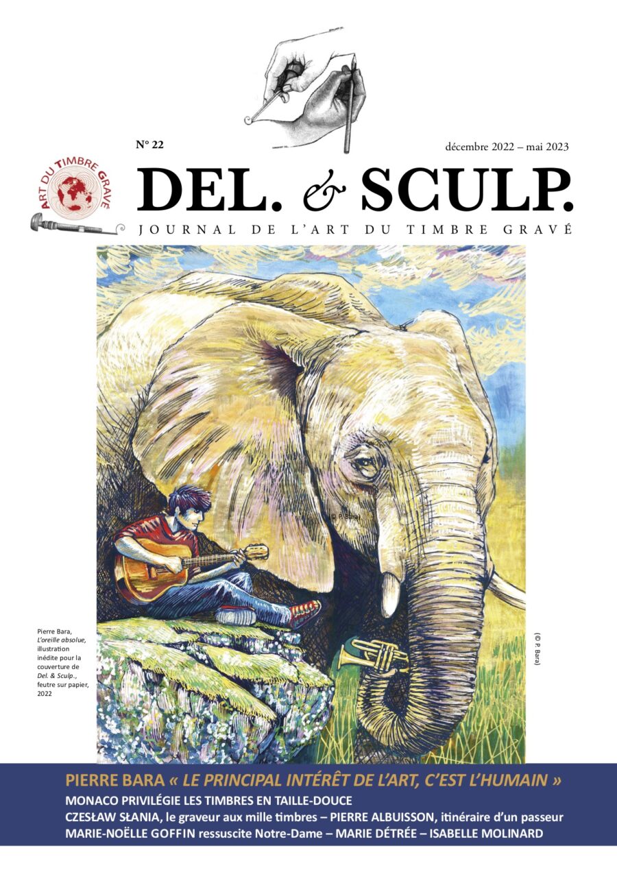 Parution en décembre 2022 de la revue ＂Del et Sculp＂ numéro 22
