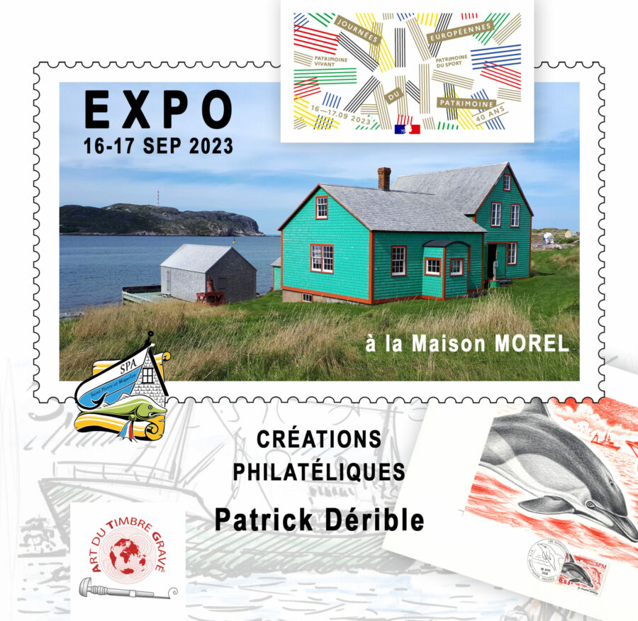 Patrick Dérible expose à l&rsquo;île-aux-Marins, Saint-Pierre-et-Miquelon