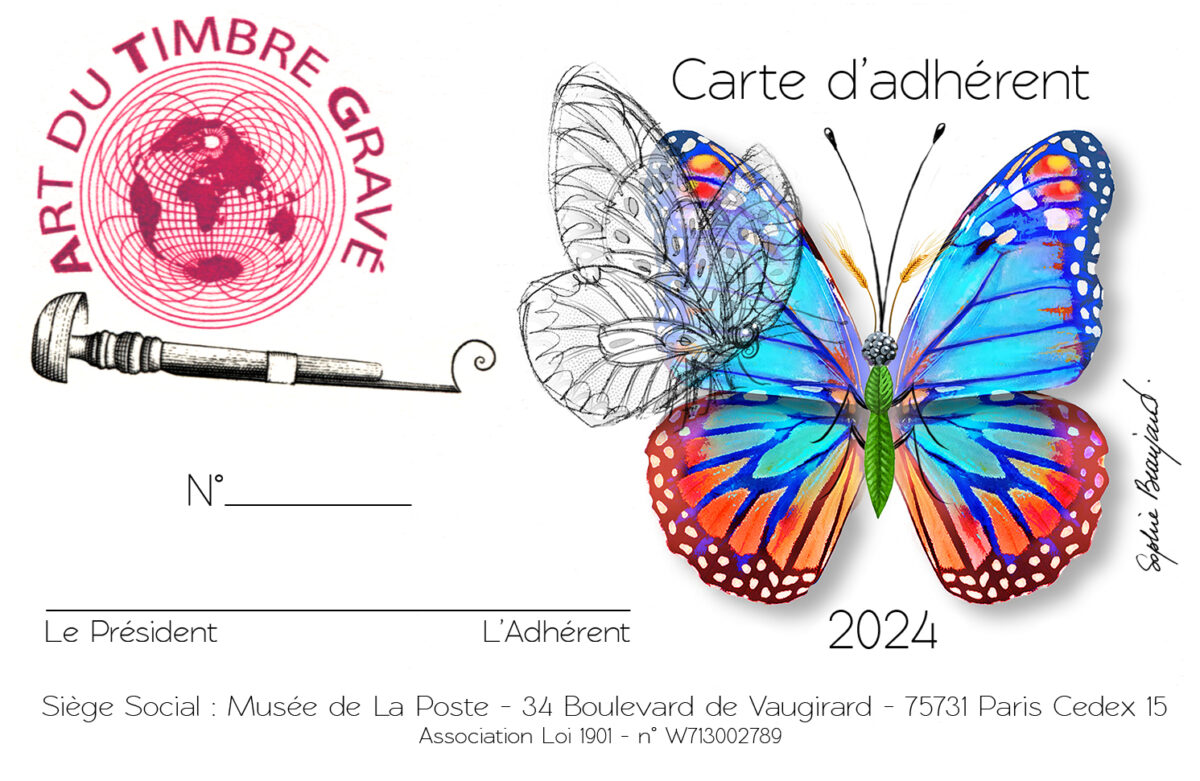 Sophie Beaujard illustre la carte d&rsquo;adhérent ATG 2024