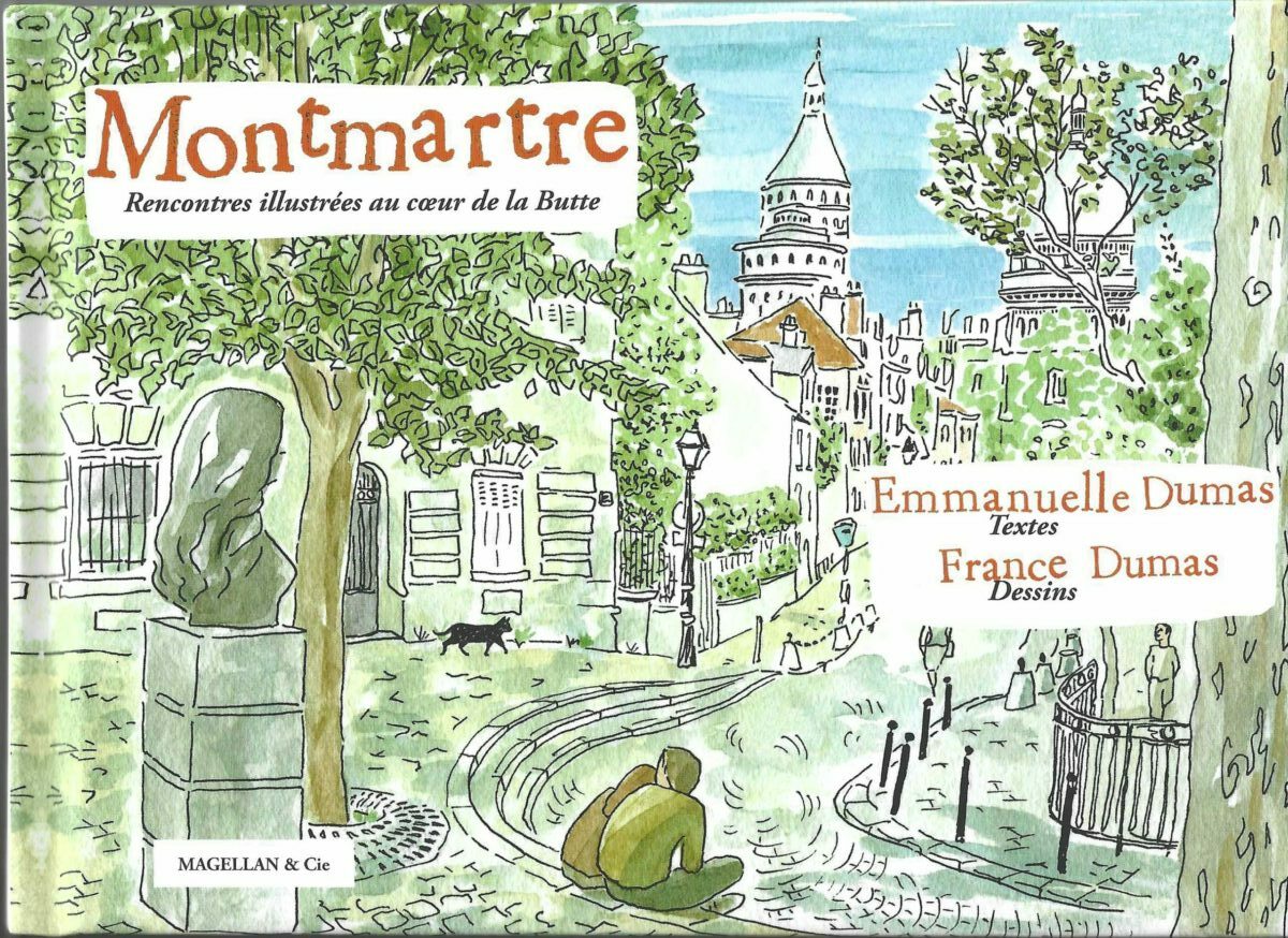 France Dumas illustre un ouvrage sur Montmartre