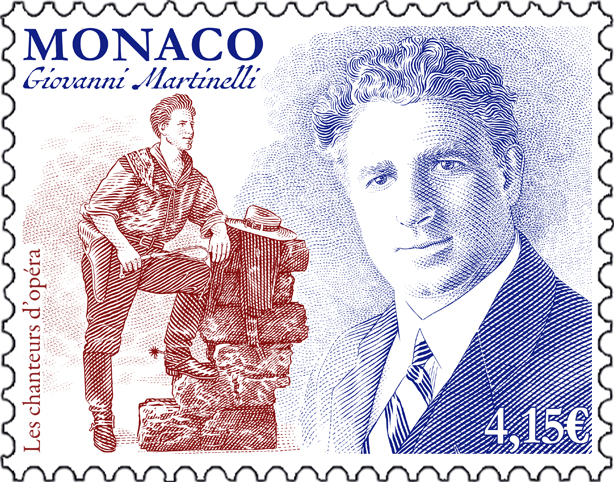 Martin Mörck grave le timbre Giovanni Martinelli