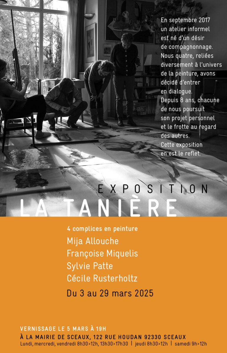 Sylvie Patte expose à la mairie de Sceaux