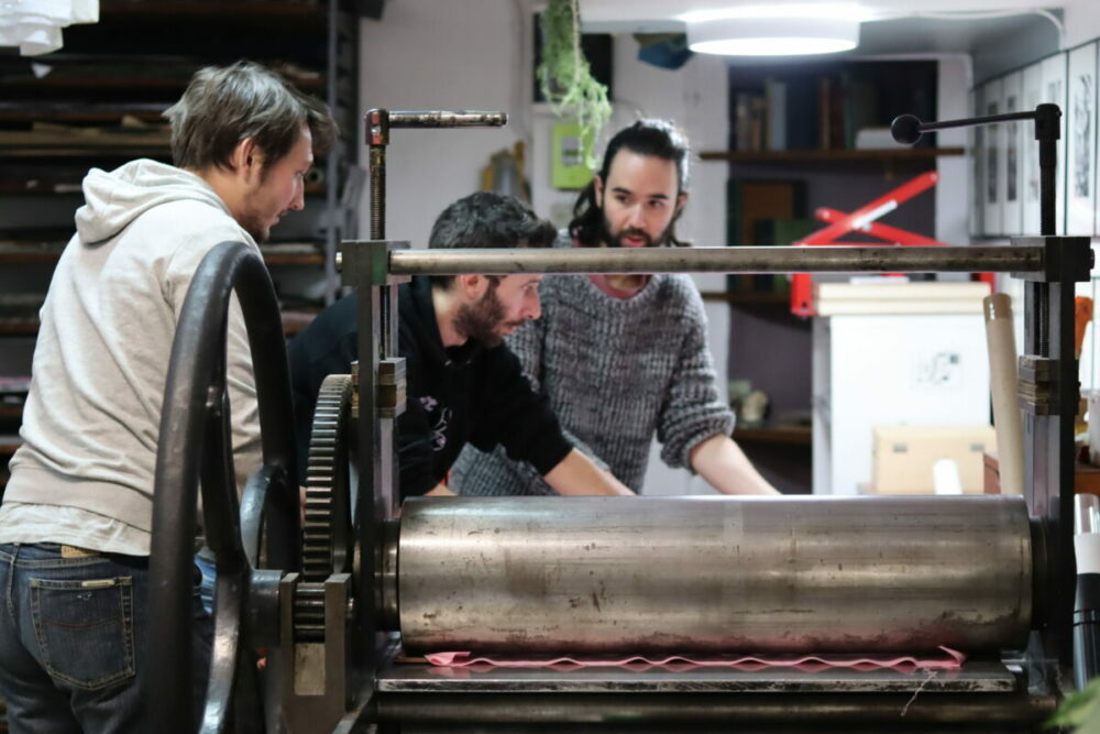 Atelier du Merle, du Brave et du Bovin, Louis Genty, Nicolas Bical et François Feydy, 2025 (© Atelier MBB)