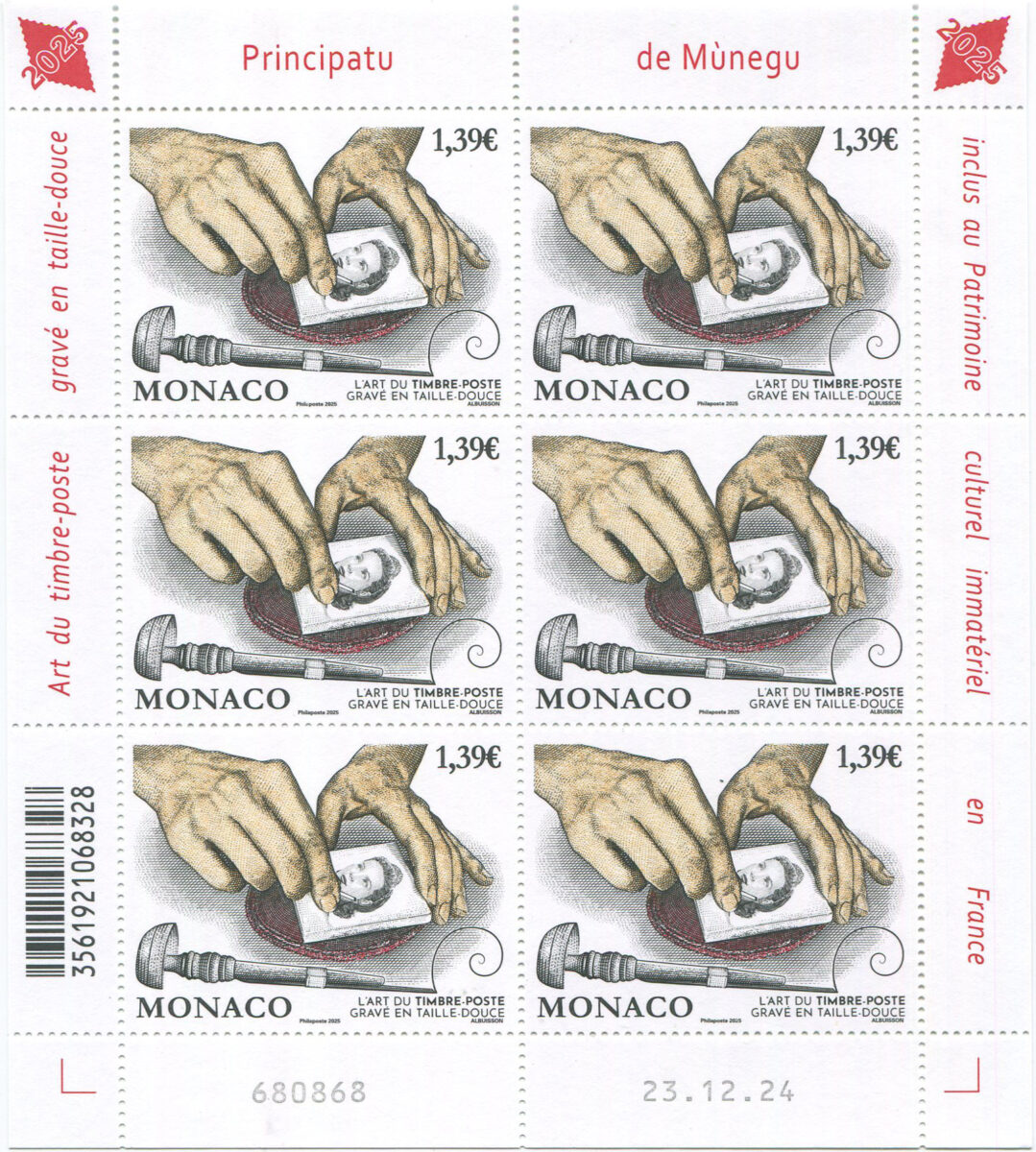 Art du Timbre Gravé fête ses 20 ans au Salon philatélique d’automne, Paris Champerret 2025