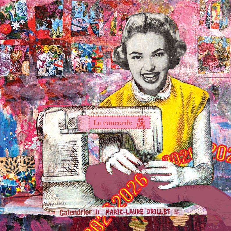 Marie-Laure Drillet édite son calendrier 2026 « La concorde »