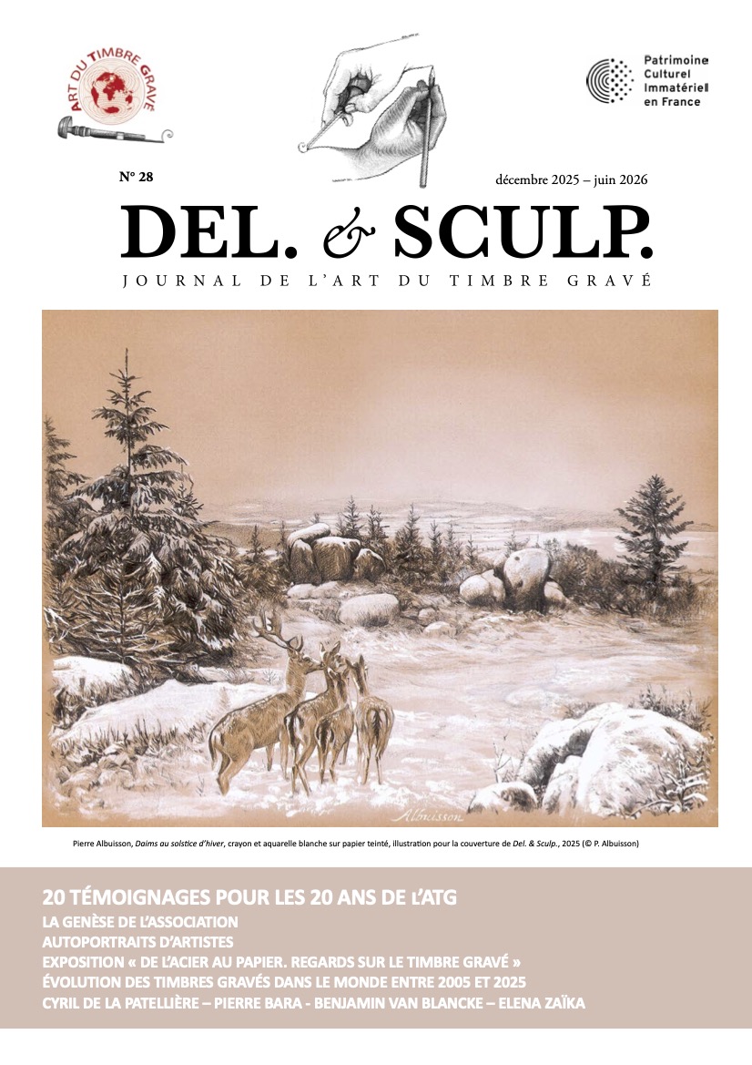 La revue Del. & Sculp. n° 28 paraîtra fin décembre 2025