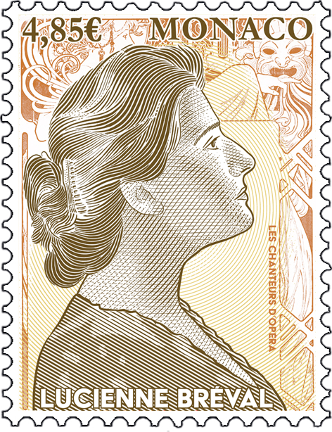 Sarah Lazarevic grave le timbre Lucienne Bréval