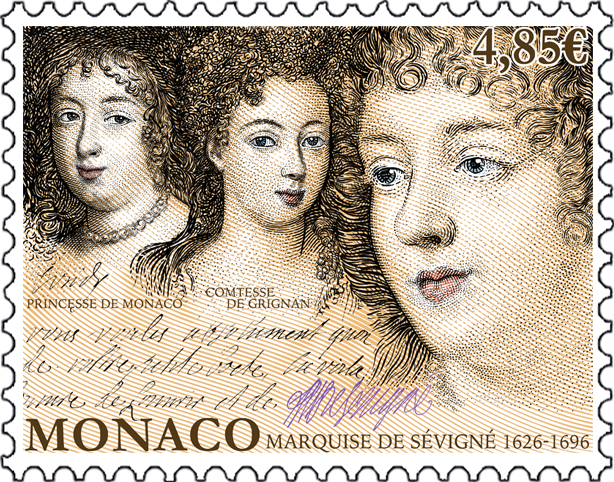 Pierre Albuisson grave le timbre marquise de Sévigné