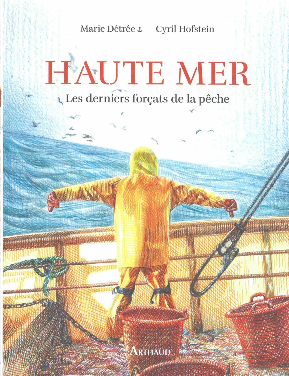 Marie Détrée illustre un ouvrage sur la pêche